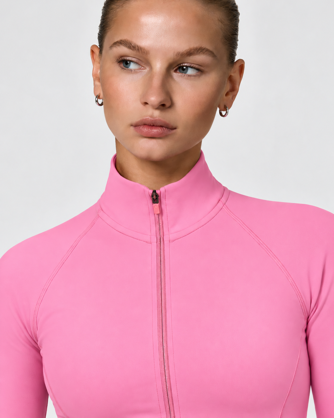 EVEO Sculpt Zip Jacket Beige