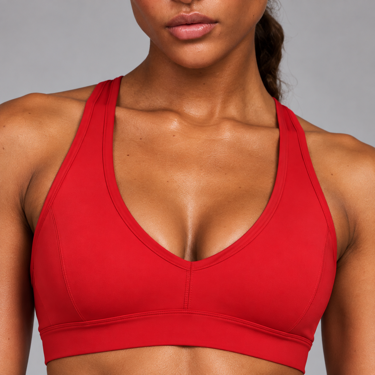 SculptFit™ Leggings – Red