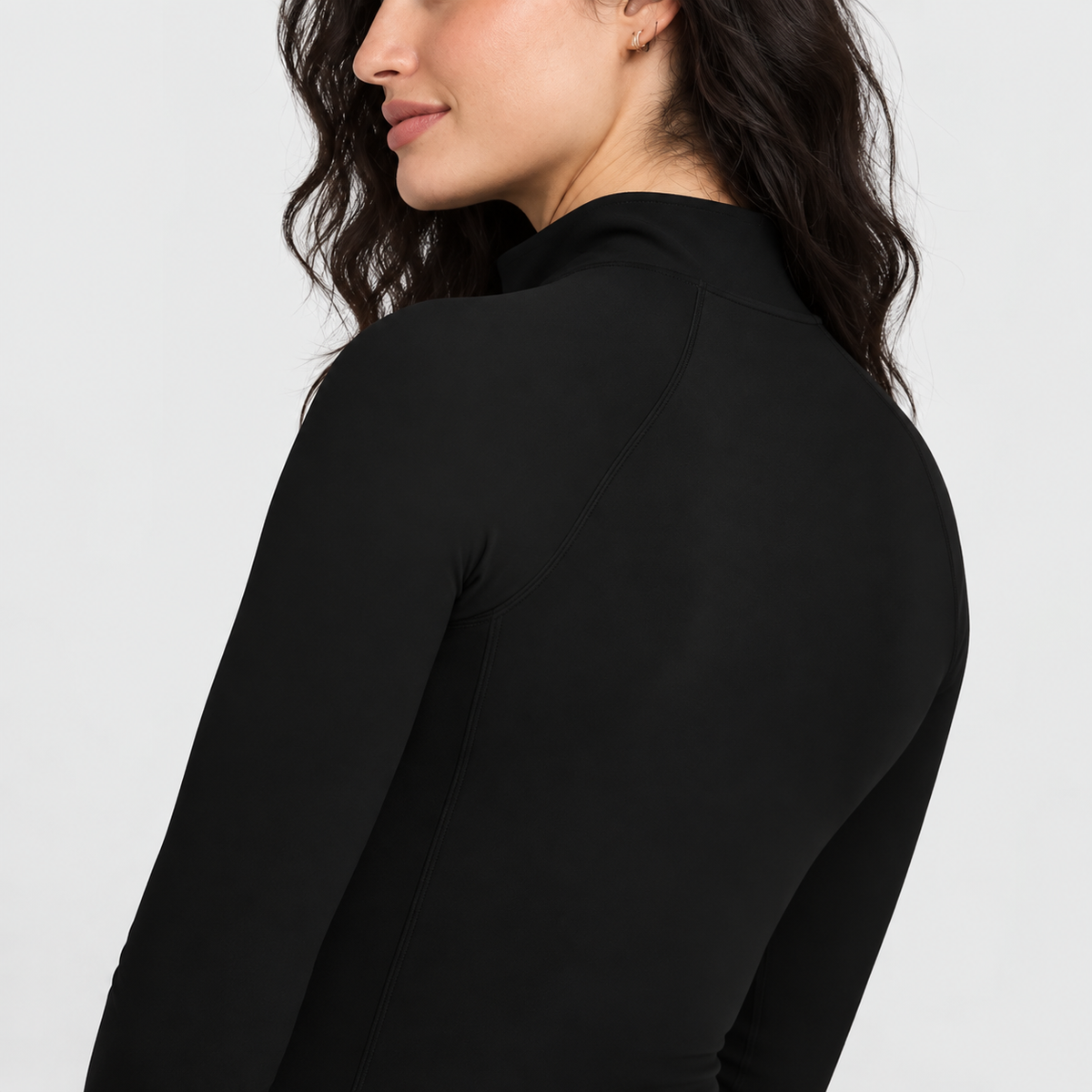 EVEO Sculpt Zip Jacket Black