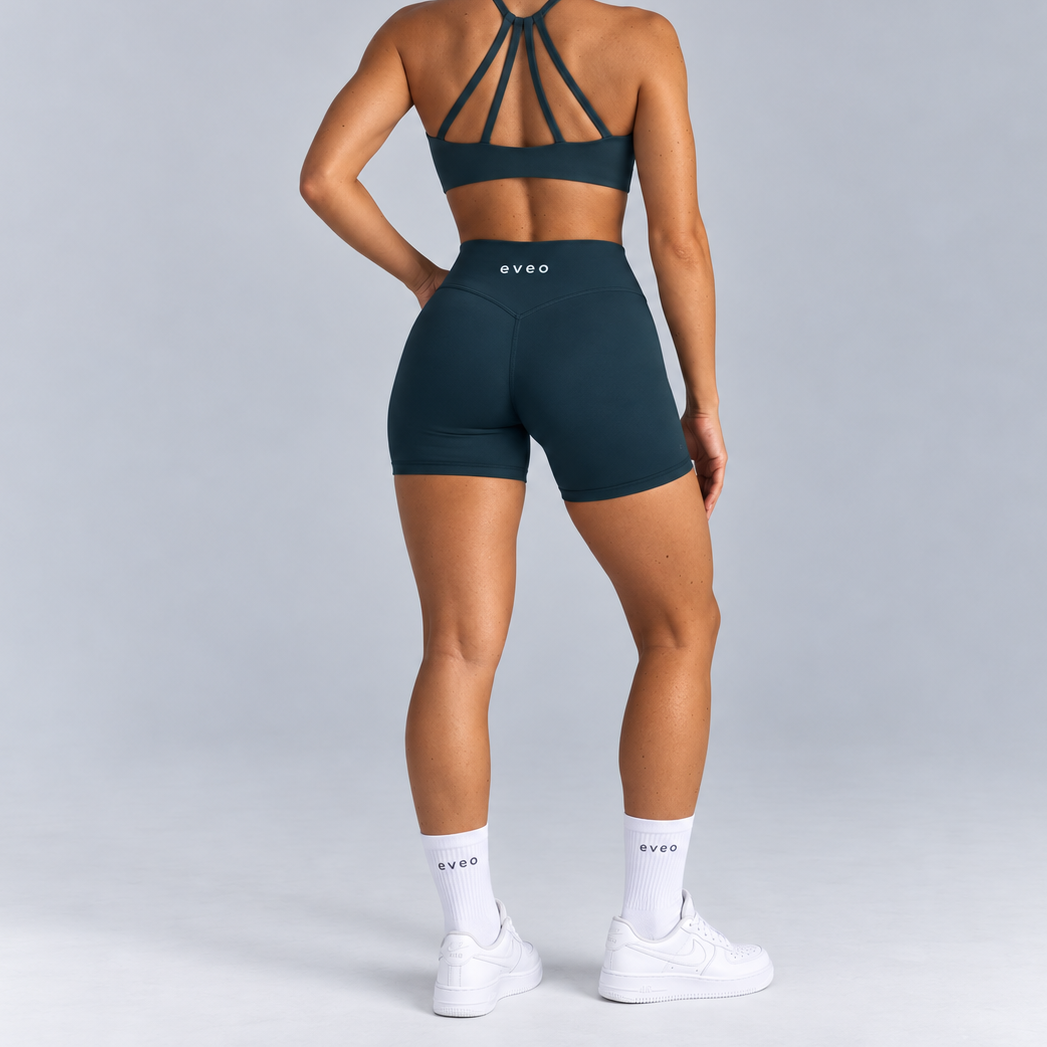 MotionSculpt™ High-Rise Shorts 6" Red