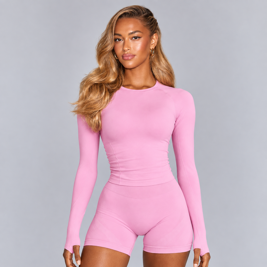 Sculpt Long Sleeve Top - Black